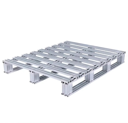 Galvanized One Sided Steel Pallets for Warehouse Serviceability and Customization