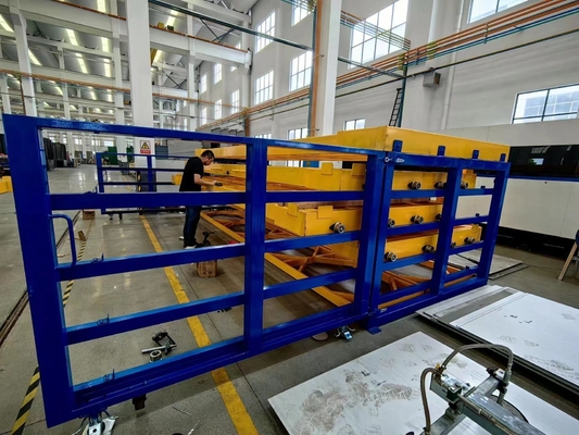 6000mm Length Roll Out Sheet Rack For Special Purpose And Combined Mobility Efficiency