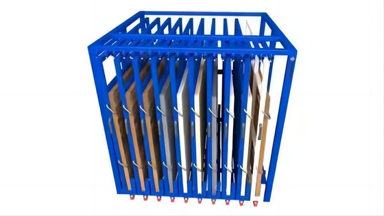 Combined Mobility Vertical Roll Out Sheets Rack For Heavy Duty Metal Sheets Storage
