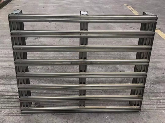 Medium Duty Pallet Structure Industrial Galvanized Durable Metal Steel Semi Panel
