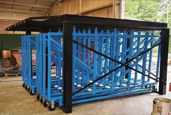 Customized Storage Racks For Vertical Roll Out Sheet Storage Of Metal And Wooden