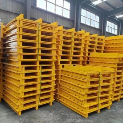 Powder Coating Steel Pallets For Multi-Level Racking In Warehouse Storage System