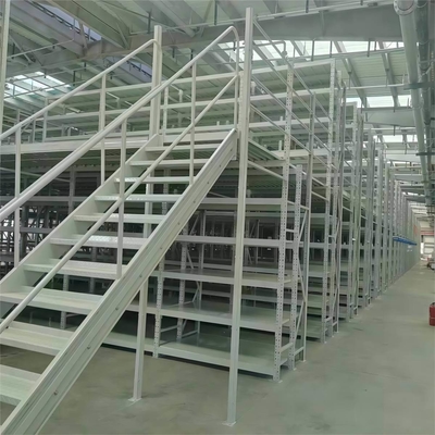 Customized Mezzanine Racking For Multi-Level Warehouse Storage Space Management Solution
