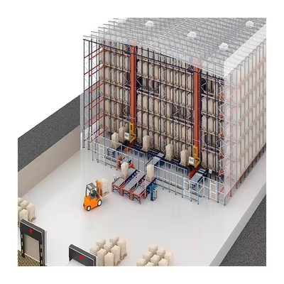 Custom Heavy Duty Automated Storage And Retrieval System With Powder Coating Finish
