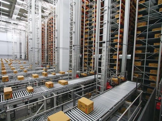 Multi-Level Racking For Automated Stacker Warehousing Logistics Center Asrs Warehouse