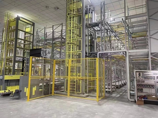 Rack Structure Q235 Stacker Crane Aisles Automated System Asrs For Warehouse Storage
