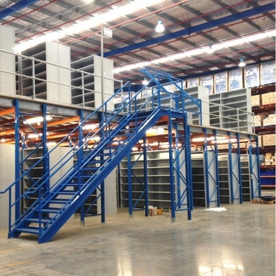 Q235 Steel Mezzanine Floor Racking System Stable And Steady Solution For Common Needs