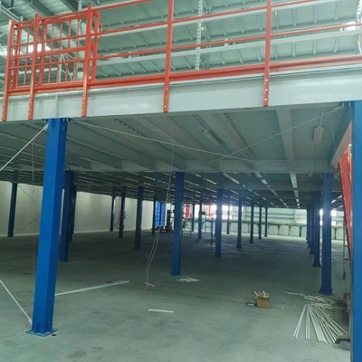 0-5m Height Heavy Duty Mezzanine Steel Platform For Industrial Warehouse Storage
