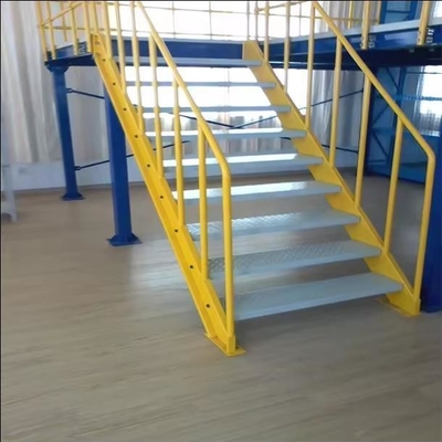 0-5m Height Heavy Duty Mezzanine Steel Platform For Industrial Warehouse Storage