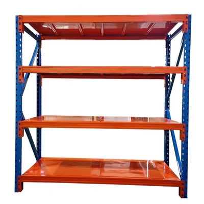 Warehouse Medium Duty Racking Galvanized Pallet Rack Customizable Color
