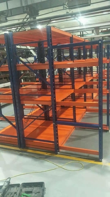 Steel Mold Storage Rack Systems With 2-5 Layers Blue / Orange / Grey Colors