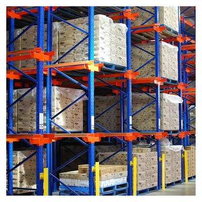 Storage Density Drive in Pallet Racking with Steel Q235 Structure