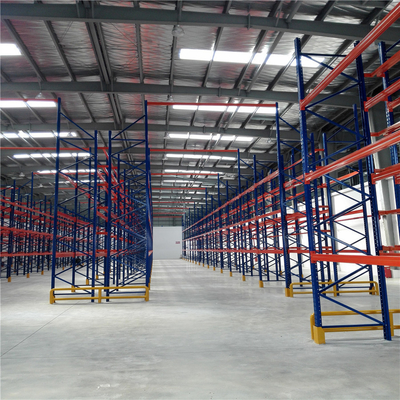 Powder Coating Heavy Duty Pallet Racking System ，Industrial Racks For Warehouse