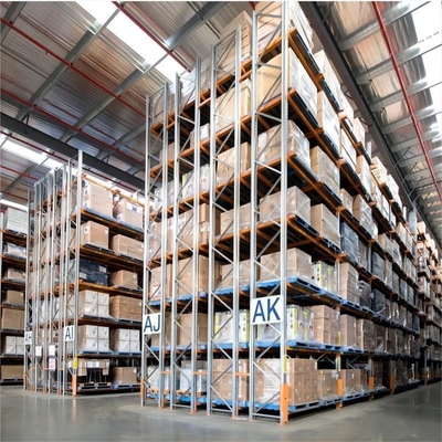 Warehouse Pallet Racks Double Deep Pallet Racking With Adjustable Shelf Heights
