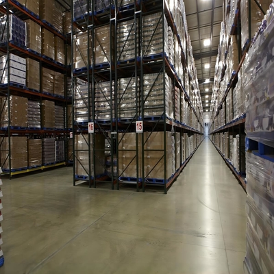 Q235B Material Common Double Deep Storage Rack With High Serviceability