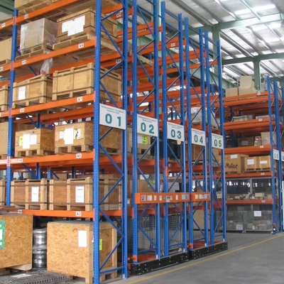 Space Saver Mobile Shelving Mobile Racking System With 5-15m Height
