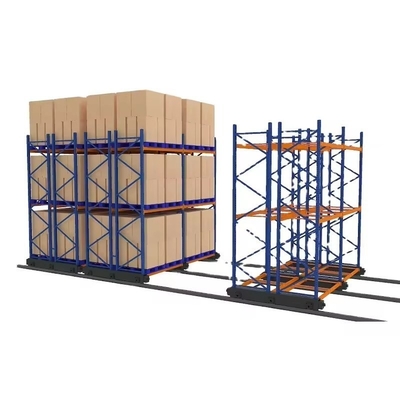 Space Saver Mobile Shelving Mobile Racking System With 5-15m Height