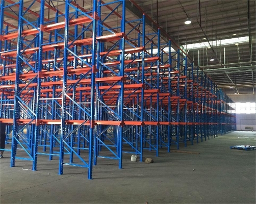 Customized Design Drive In Pallet Rack System , Warehouse Storage Racks