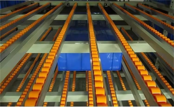 Semi Closed Heavy Load Selective Pallet Gravity Flow Racks For Warehouse Storage