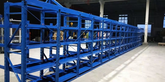 Injection Mold Storage Rack System Heavy Duty Mould Rack Solid  Structure