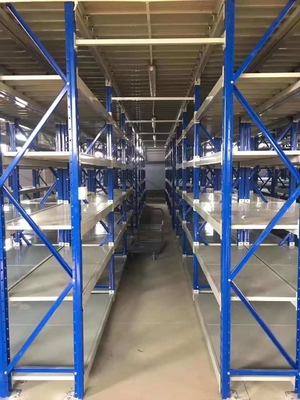Mezzanine Racking System With Stairs , Racking Mezzanine Floor Adjustable Length