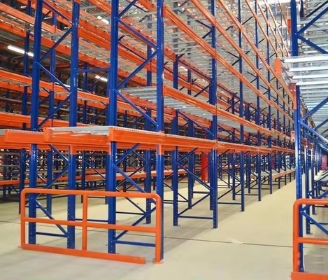 2 Floors Mezzanine Racking System , Industrial Storage Mezzanine Platforms