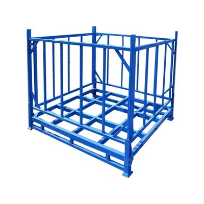 Cold Rolled Steel Foldable Stack Racking Stackable Shelves For Rod Customized