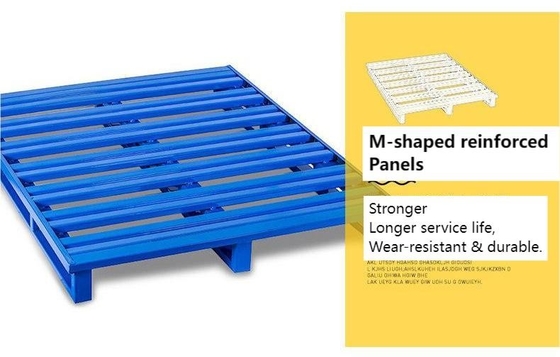 Customized Heavy Duty Stackable Steel Crates With 5000 Lbs Static Load Capacity