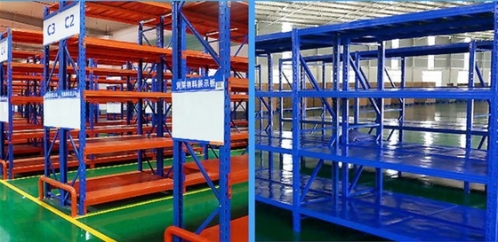 Medium Duty Racking for Warehouse Organization Customization and Payment in USD