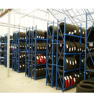 Garage Shelves Tire Storage Rack With Q235 Material 1500kg Capacity Organization