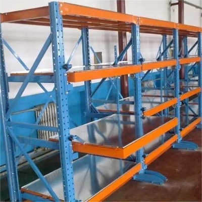 500kg Capacity Customized Steel Mould Rack For Warehouse Storage And Closed Open