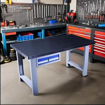 Customized Grade Heavy-Duty Garage Workbench With Fixed Mobility And Combined Cabinets