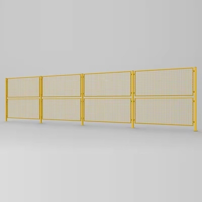 Steel Safety Fence Machine Guard System For Closed Workshop Isolation 2000*600*2000