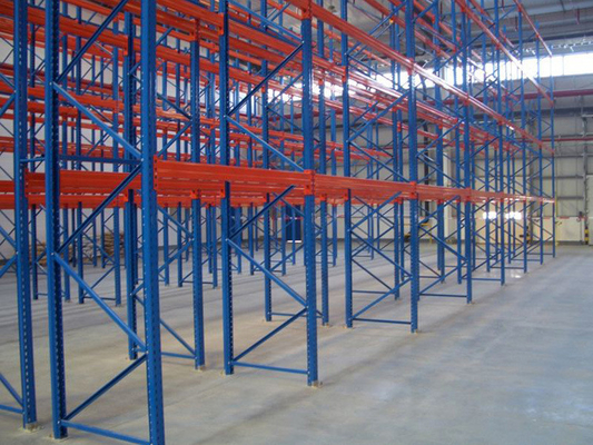 Industrial Warehouse Storage Heavy Duty Stacking Pallet Racking with Customization
