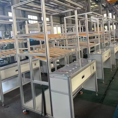 Gravity Carton Flow System Pallet Flow Racking With Roller Package Gross Weight 200.000kg