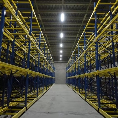 Open Electric Mobile Pallet Racking For High Space Utility In Warehouse Storage System