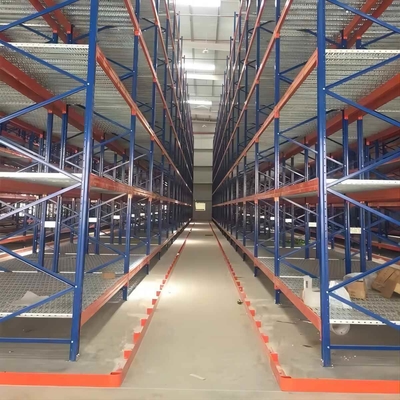 Galvanized High Utilization Pallet Vertical Vna Racking For Customized Warehouse Storage