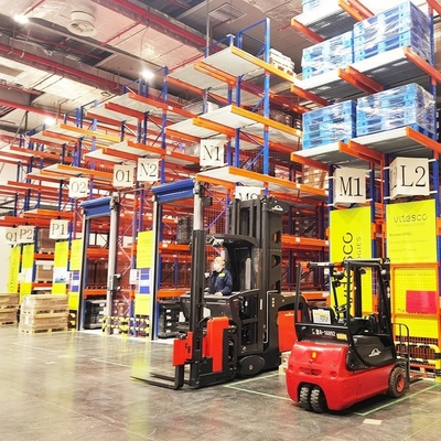 Conventional Development Warehouse Pallet Storage System With Selective Pallet Rack