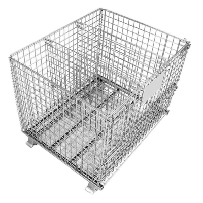 Customized Size Wire Mesh Container for Warehouse Supermarket Serviceability Common