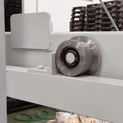 Multi-Level Hand-Cranked Roll out Sheet Metal Rack for Heavy-Duty Sheet/Plate Storage