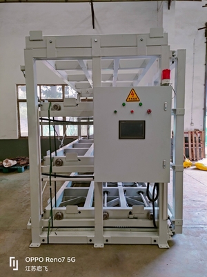 Powder Coated Motor-Driven Sheet Racking For Customized Multi-Level Plate Rolling-out