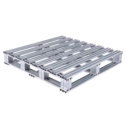 Galvanized One Sided Steel Pallets for Warehouse Serviceability and Customization