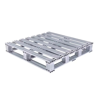 Galvanized One Sided Steel Pallets for Warehouse Serviceability and Customization