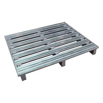 Galvanized One Sided Steel Pallets for Warehouse Serviceability and Customization