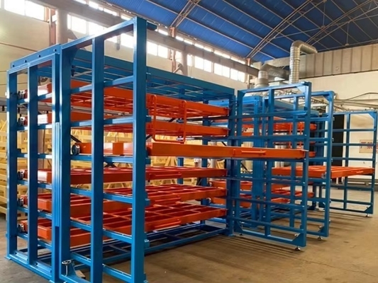 Steel Drawer Structure Heavy Duty Sheet Racks For Rolling Out Plate Layer Panels