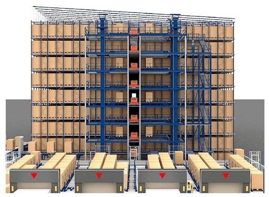 500-2000 Square Meter Heavy-Duty Multi-Level Racking For Warehouse Organization Needs
