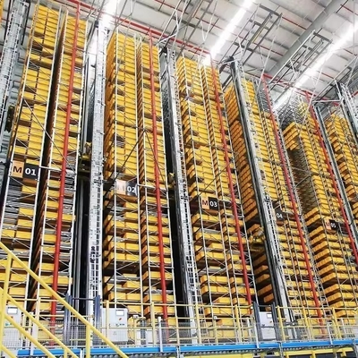Automated Storage And Retrieval Systems Pallet Rack Heavy Duty Steel With USD Payment