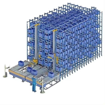 Automated Storage And Retrieval Systems Pallet Rack Heavy Duty Steel With USD Payment