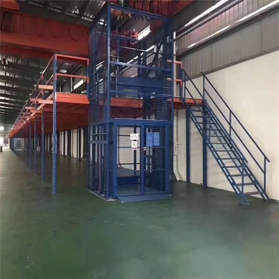Serviceability Mezzanine Floors Racking System For Warehouse Storage Q235 Raw Material