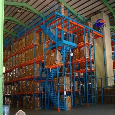 Powder Coating Multi-Level Mezzanine Floor For Cold Room To Save Space Height 5-15m